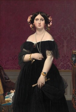 Jean-Auguste-Dominique Ingres, Madame Moitessier, 18511851