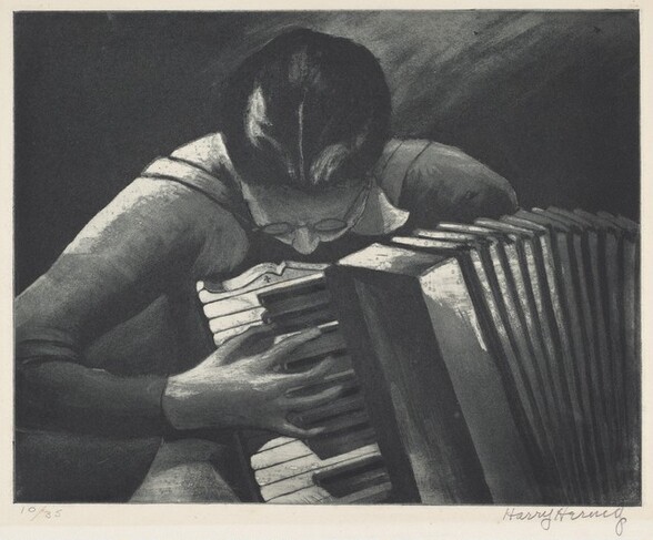 Untitled (Accordian Player)