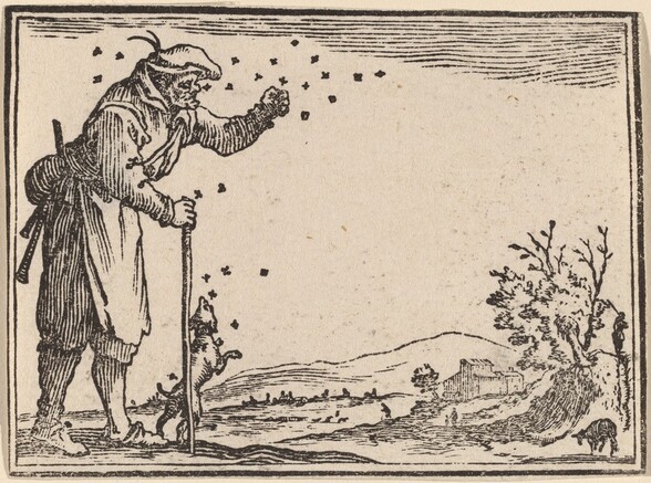 Peasant Attacked by Bees