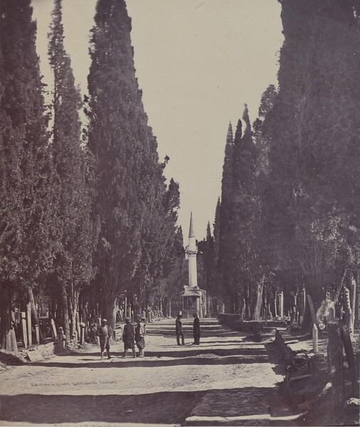 Vue dans le Grand Cimetière de Scutari (Scene in the Large Cemetery of Scutari)  