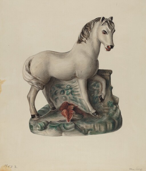 Chalkware Horse