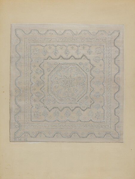 Candlewick Coverlet (Woven)