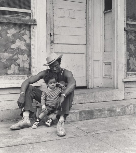 Jimmy Webster with his Father, Verne (Lower West Side series)