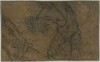 Two Male Figures in Motion (verso)