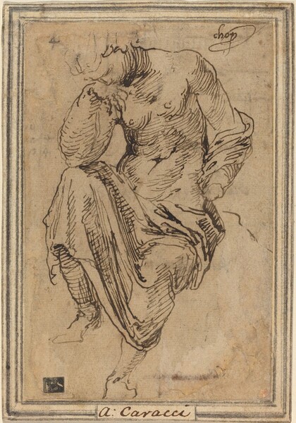 Seated Female Figure after the Antique