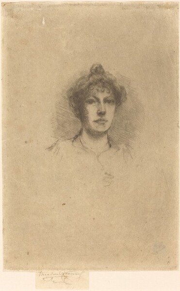 Portrait of Miss Edith Austen