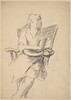 Female Figure Seated in a Chair [recto]