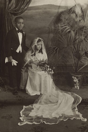 James Van Der Zee, Mock Wedding, c. 1930