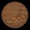 Theodore Roosevelt Inaugural Medal [reverse]