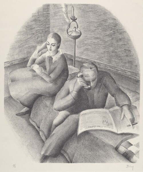 Untitled (Couple on a Couch)