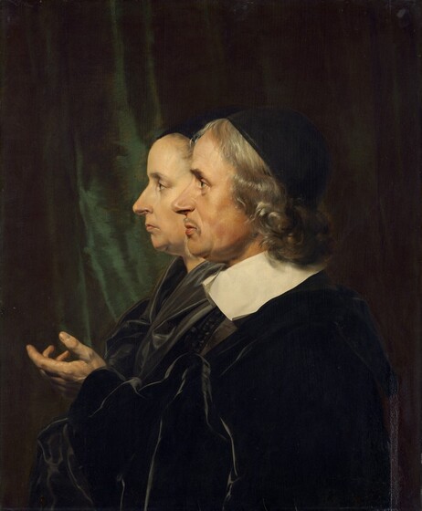 Portrait Of The Artist S Parents Salomon De Bray And Anna Westerbaen