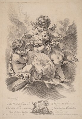 Allegory Of Painting With Three Cherubs 99
