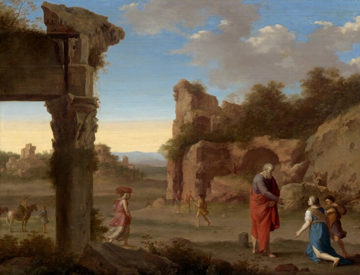 The Prophet Elijah And The Widow Of Zarephath