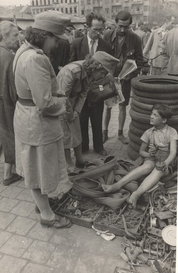 David Seymour (Chim), Delinquency, Budapest, Hungary, 1948
