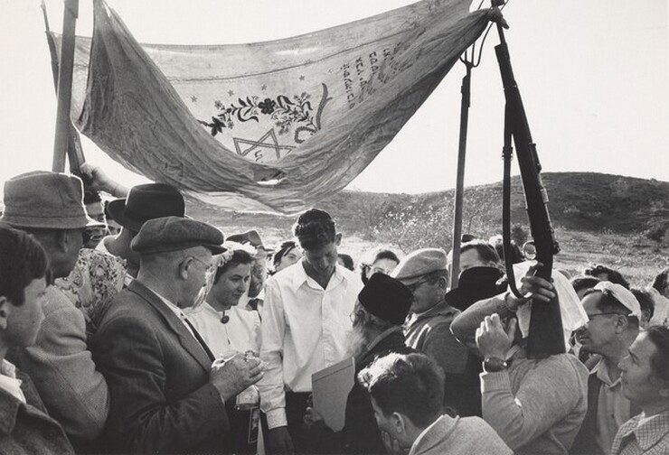 Israel Wedding David Seymour (Chim), Israel Wedding, 1952, printed before 1962