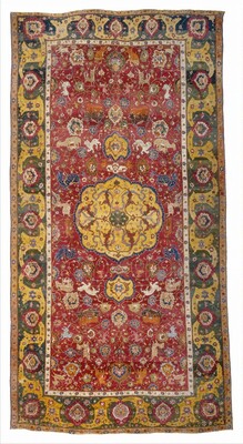 Medallion And Animal Carpet Medallion And Animal Carpet