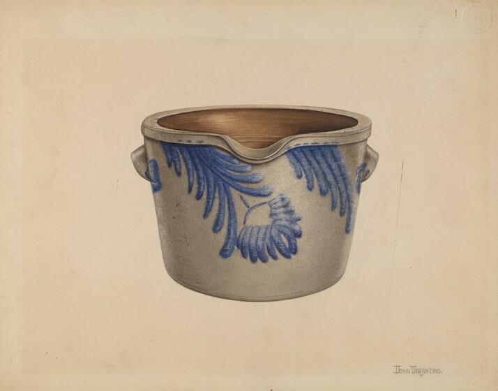 Pottery From The Index Of American Design