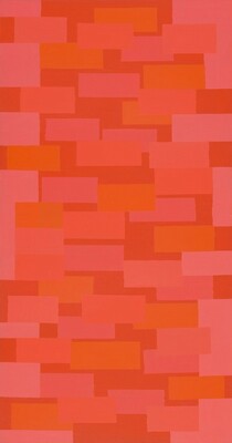 Number 5 Red Wall
