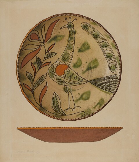 Pennsylvania German Folk Art From The Index Of American Design