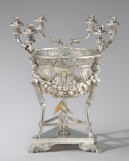 Andrew Ellicott Warner, Presentation Candelabrum for Commodore Stephen Decatur, 1817