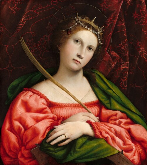 Lorenzo Lotto, Saint Catherine, 1522