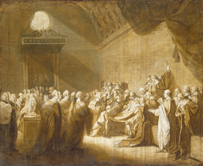 British And American History Paintings Of The 1700s