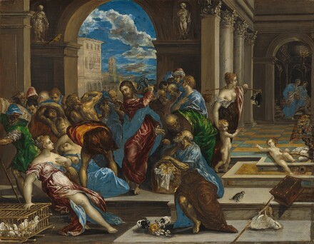 Christ Cleansing The Temple