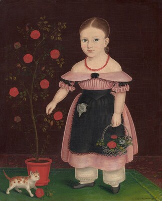 Little Girl In Lavender