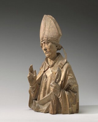 A Bishop Saint Burchard Of Wurzburg