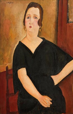 Madame Amedee Woman With Cigarette
