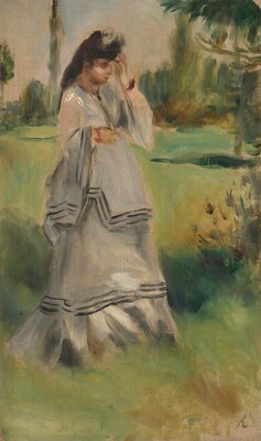 Woman In A Park
