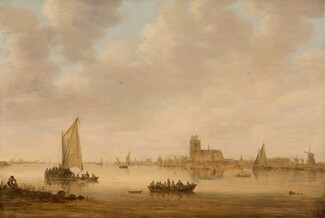 Jan van Goyen, View of Dordrecht from the Dordtse Kil, 1644