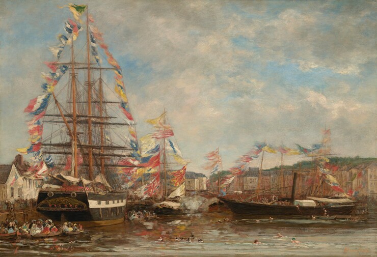 Eugene Boudin At The National Gallery Of Art