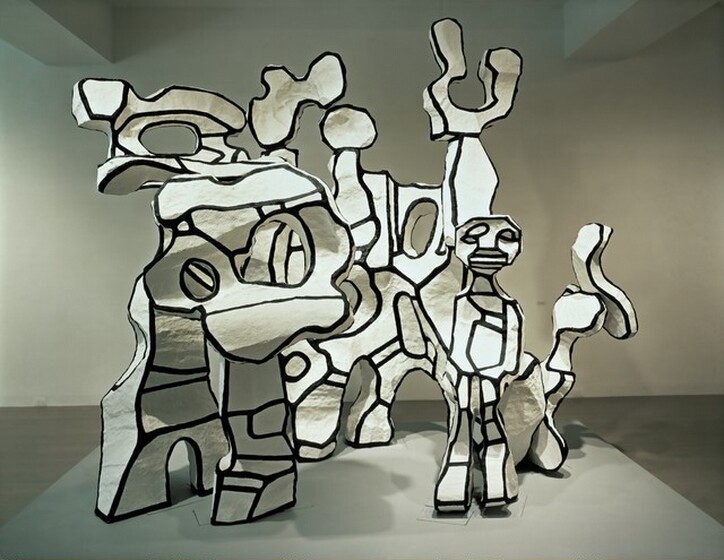 Jean Dubuffet, Site à l'homme assis, 1969-1984