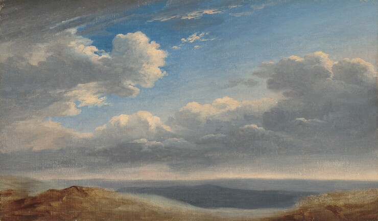 Pierre-Henri de Valenciennes, Study of Clouds over the Roman Campagna, c. 1782/1785