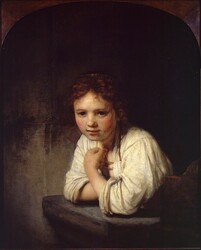 A Girl With A Broom