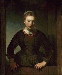 A Girl With A Broom