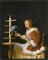 More Than Mimicry The Parrot In Dutch Genre Painting
