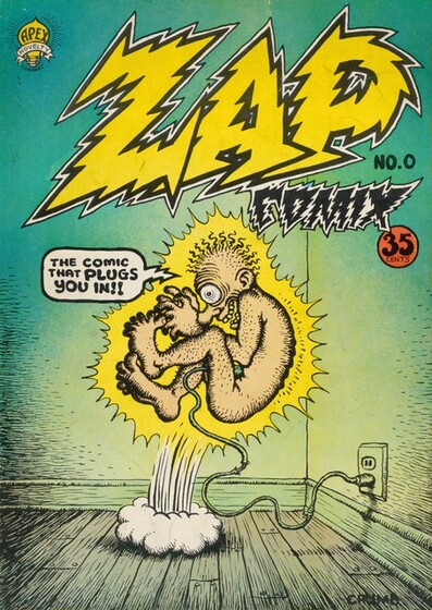 Robert Crumb, Apex Novelties, Zap, no. 0, 1968