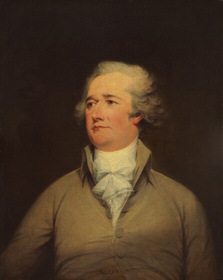 John Trumbull, Alexander Hamilton, c. 1792